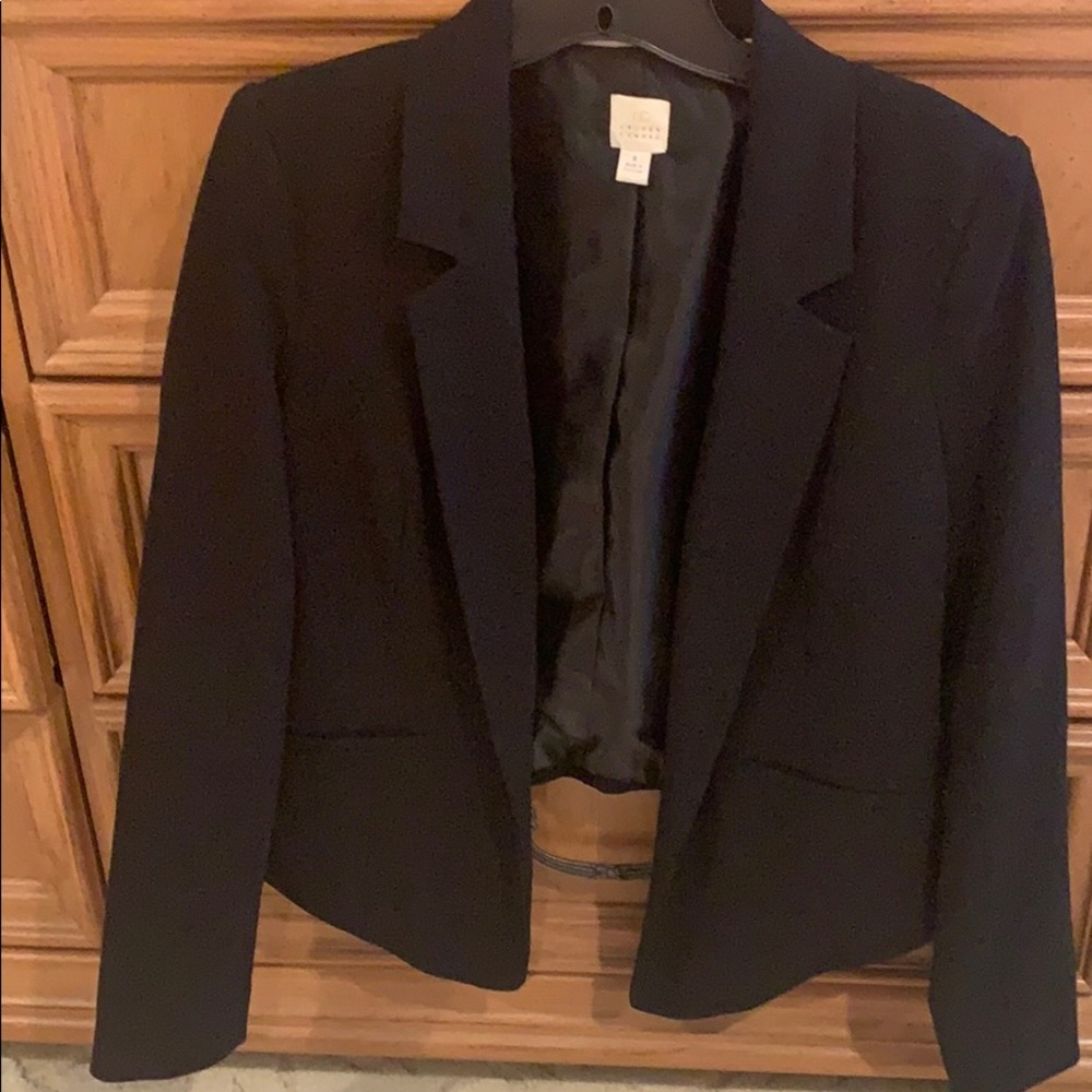 Black blazer, only worn once!